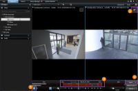 Export video data in playback mode.