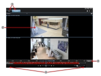 Resumen de XProtect Smart Client modo simplificado.