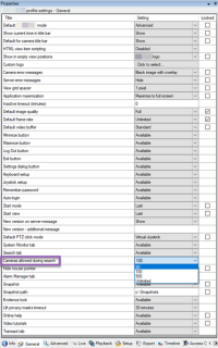 The general tab overview in the Properties pane.