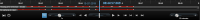 The timeline and timeline controls in XProtect Smart Client