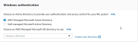 XProtect® on AWS: Provide user authentication and access control for your file system through AWS Managed Active Directory.