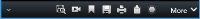 XProtect Smart Client 中的攝影機工具列。