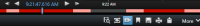 Independent playback timeline in XProtect Smart Client.