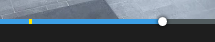Händelsetidsmarkör på fliken Sök i XProtect Smart Client.