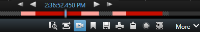 Independent playback timeline in XProtect Smart Client.