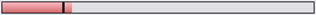 Red motion indication bar indicating that a positive motion detection is above the selected threshold.