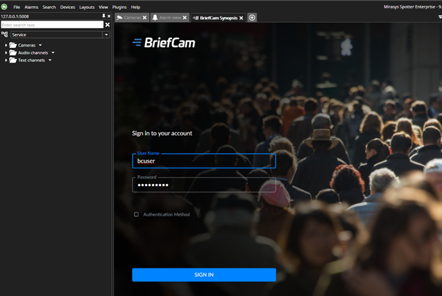Mirasys BriefCam embedded.png
