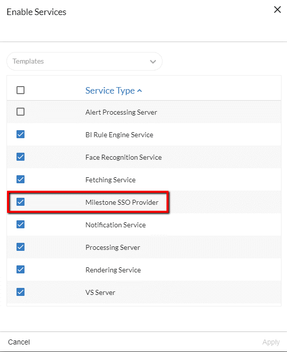 Enable service Milestone SSO.png
