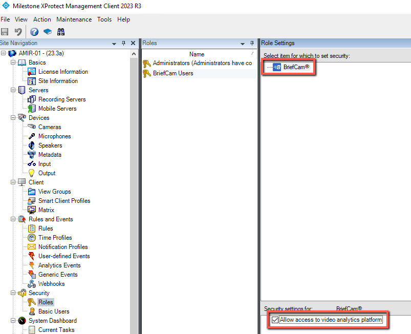 Milestone management plugin BriefCam.png