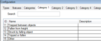 How defining incident categories in Management Client looks like.