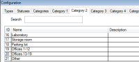 How defining incident categories in Management Client looks like.