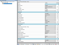 The Export tab in the Properties pane.