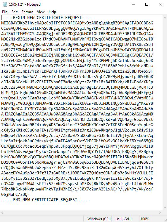 Copy the entire contents of the text file, including the begin and end statements.