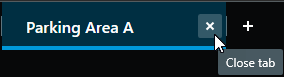 How to close additional tabs in XProtect Smart Client.