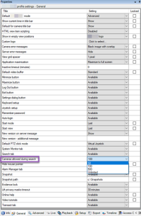 The general tab overview in the Properties pane.
