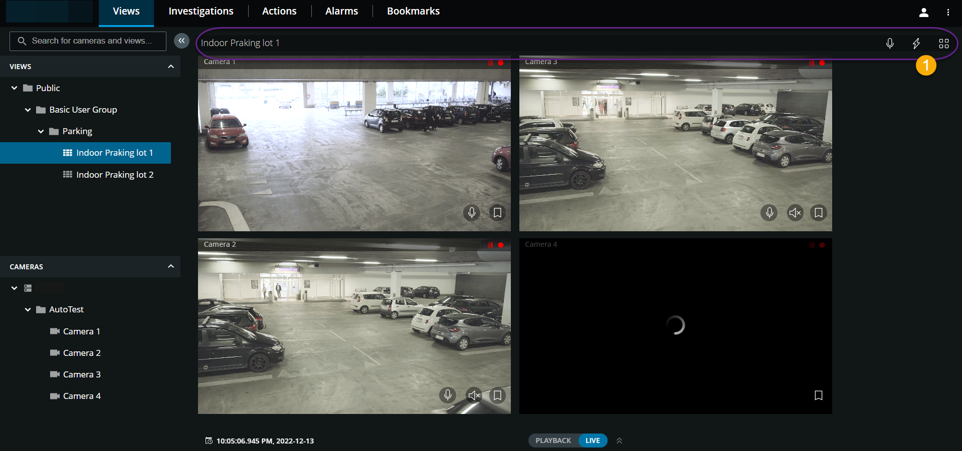 Viewing live video (explained)