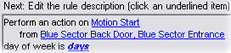 Beskrivelse af eksempelregel.