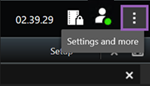 Öffnen Sie das Fenster Einstellungen in XProtect Smart Client.