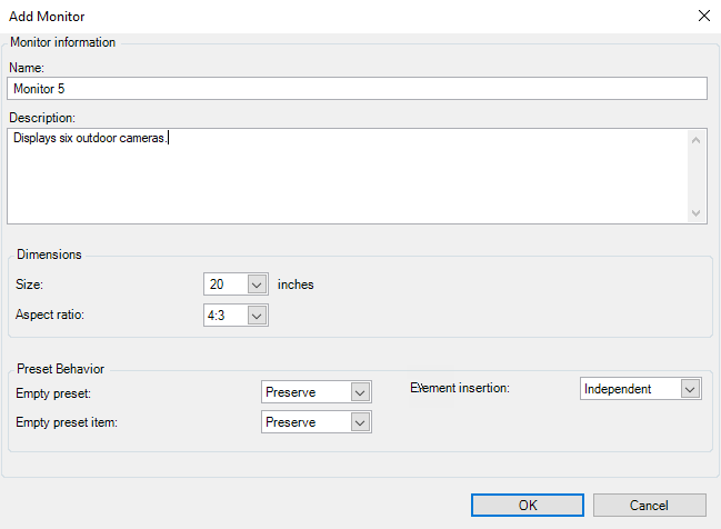 Ajoutez un moniteur à une définition de Smart Wall .