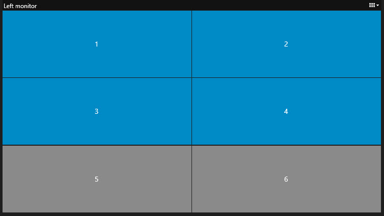 تخطيط عرض ٢x٣ Smart Wallلشاشة .